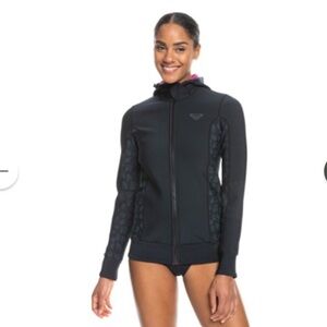 NWT Roxy 1.0 mm Swell Paddle Hood Jacket sz 8